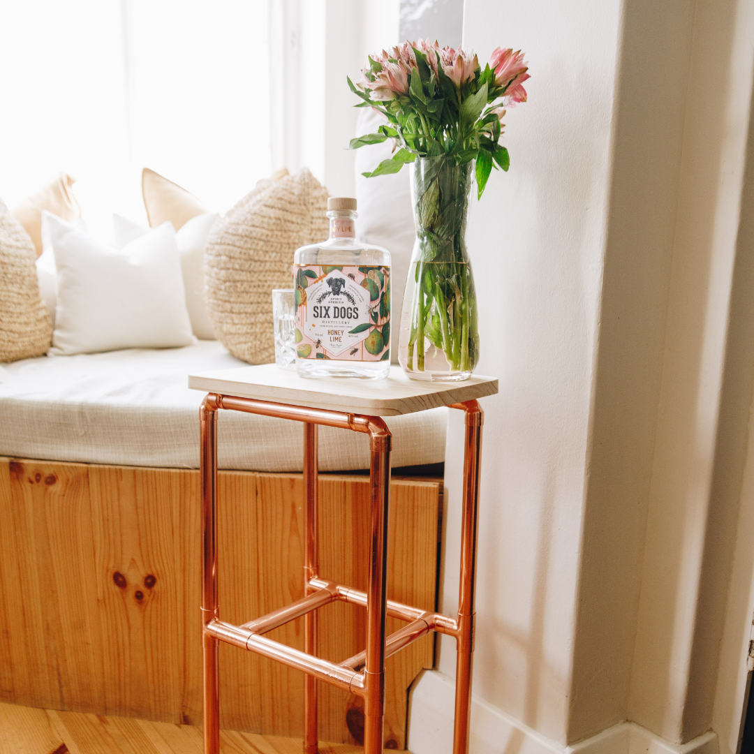 Copper Side Table