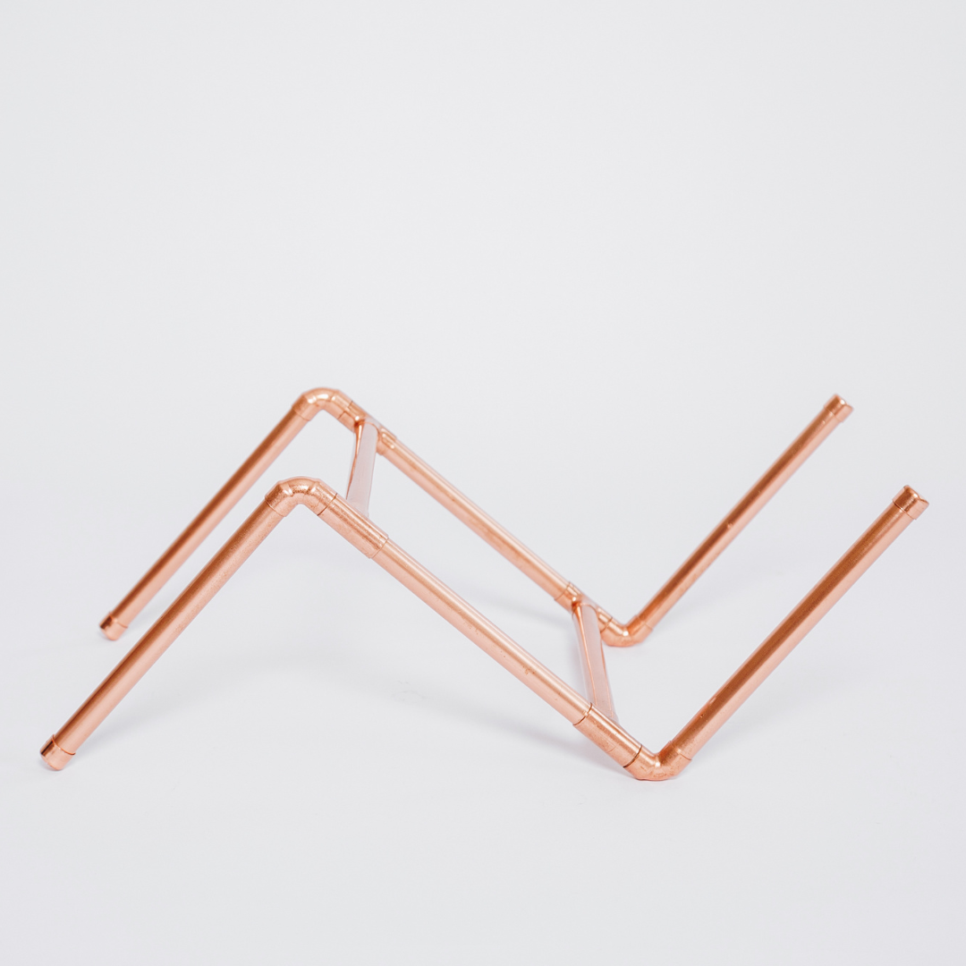 Copper Magazine Rack
