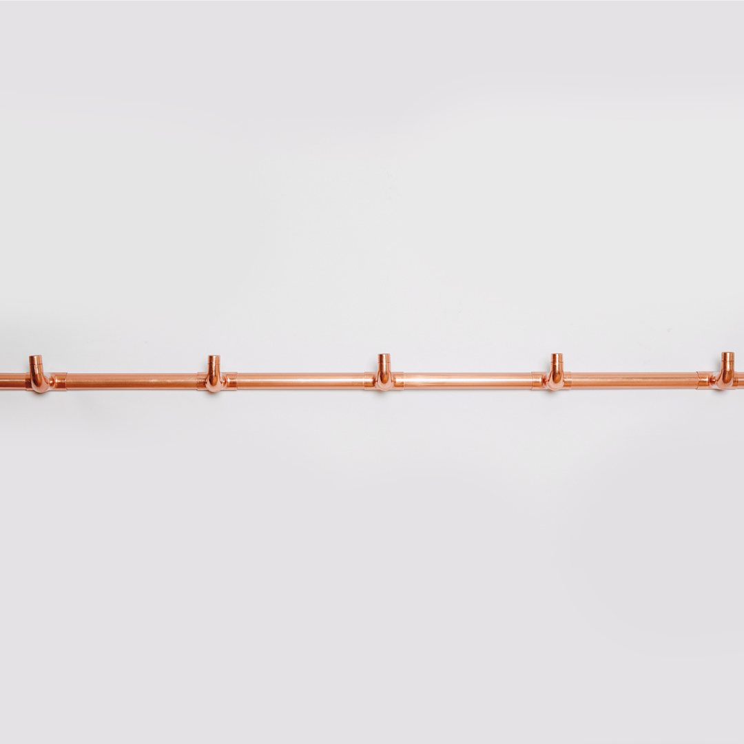 Copper Coat Rail