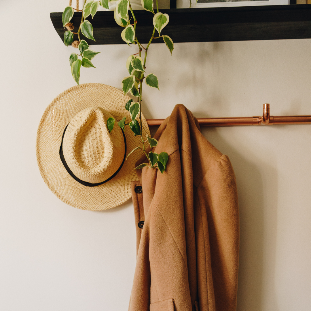 Copper Coat Rail