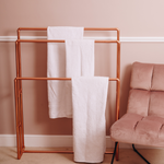 Copper Bathroom Towel Rail