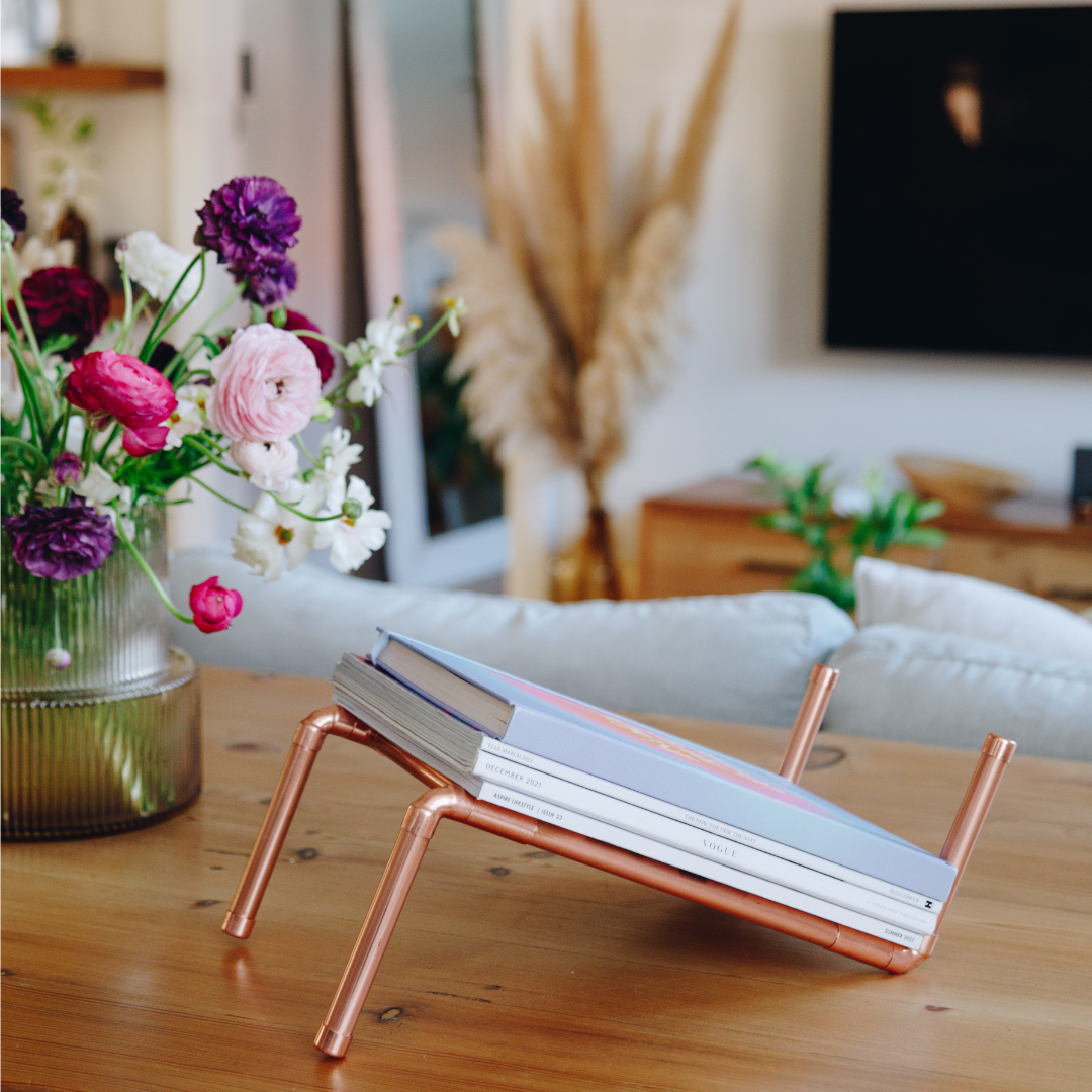 Copper Magazine Rack – Copptique