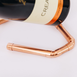 Copper Jeroboam Wine Bottle Stand