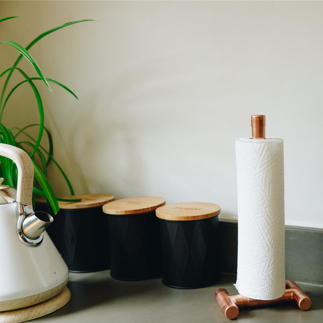 Copper Paper Towel Stand – Copptique