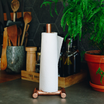 Copper Paper Towel Stand