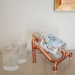 Copper Mini Gin Bottle Holder