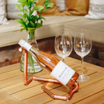 Copper Wine Bottle Stand