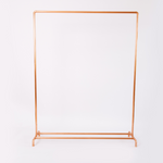 Copper Free Standing Clothing & Shoe Rail