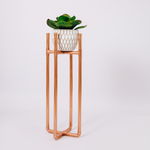 Tall Copper Plant Stand