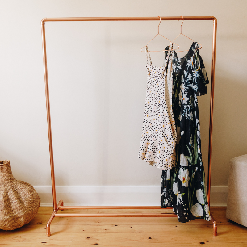 Mini Copper Kids Clothing Shoe Rail Copptique